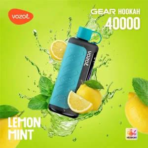 vozol gear hookah 40k disposable lemon mint