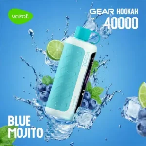 vozol gear hookah 40k disposable blue mojito