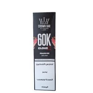 Al Fakher Crown Bar 60K Disposable Peach Ice