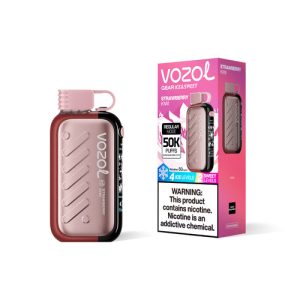 Vozol Gear Ice & Sweet 50K Strawberry Kiwi disposable فرولة كيوي ساقع