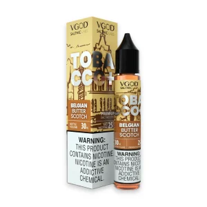 VGOD Tobacco Plus Belgian Butterscotch Salt 25 Nic