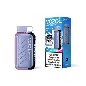 Vozol Gear Ice & Sweet 50k Blue Razz Ice Disposable توت ساقع
