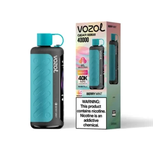 vozol gear hookah 40k disposable berry mint