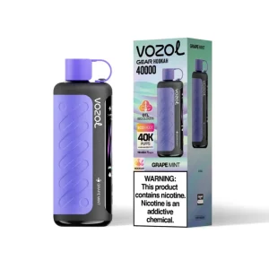 vozol gear hookah 40k disposable grape mint