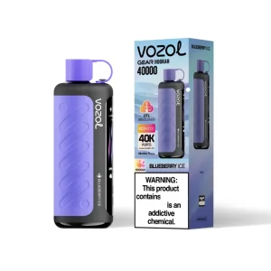 vozol gear hookah 40k disposable blueberry ice