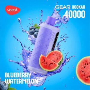 vozol gear hookah 40k disposable blueberry watermelon