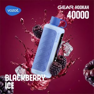 vozol gear hookah 40k disposable blackberry ice