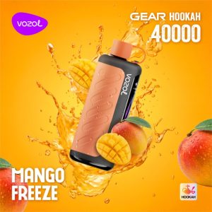 vozol gear hookah 40k disposable mango freeze