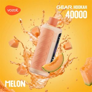 vozol gear hookah 40k disposable melon
