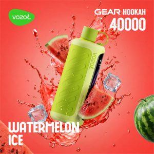 vozol gear hookah 40k disposable watermelon ice