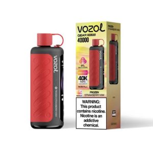 vozol gear hookah 40k disposable frozen strawberry kiwi