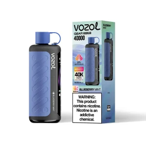 vozol gear hookah 40k disposable blueberry mint