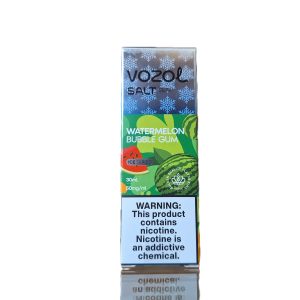 Vozol Salt Supercool 50Mg 30ml WaterMelon BubbleGum