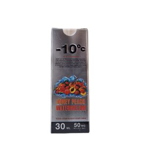 -10c salt nicotine 50mg 30ml honey peach watermelon