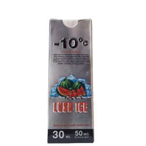 -10c salt nicotine 50mg 30ml lush ice